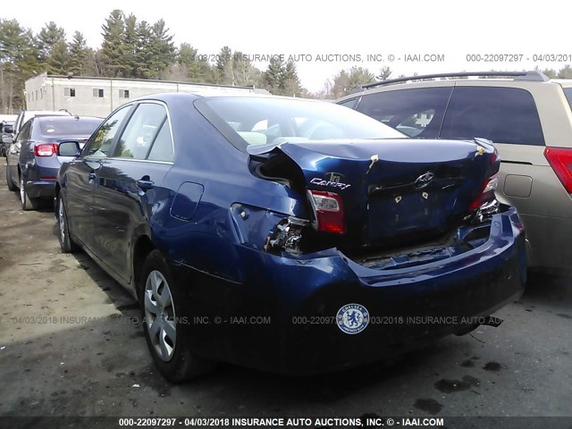 4T1BE46K57U161985 - 2007 TOYOTA CAMRY NEW GENERAT CE/LE/XLE/SE BLUE photo 3