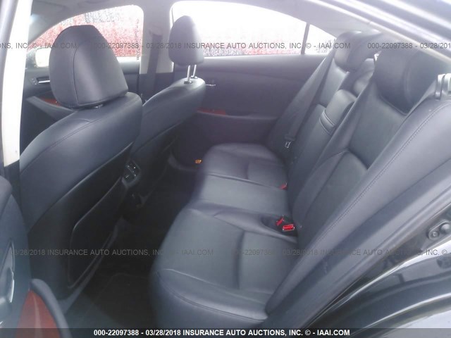 JTHBJ46G582243707 - 2008 LEXUS ES 350 GRAY photo 8