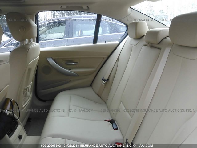 WBA3C3C58FK203466 - 2015 BMW 320 I/XDRIVE TAN photo 8