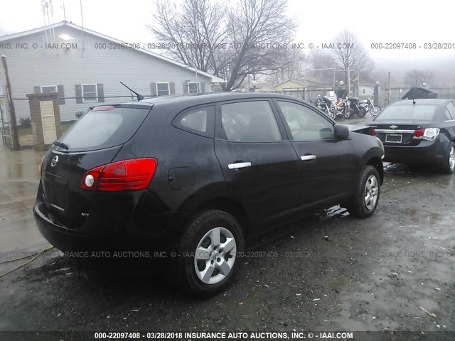 JN8AS5MVXAW101230 - 2010 NISSAN ROGUE S/SL/KROM 黑色 照片 4