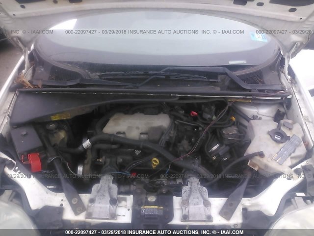 1GNDX23E23D306962 - 2003 CHEVROLET VENTURE ECONOMY WHITE photo 10