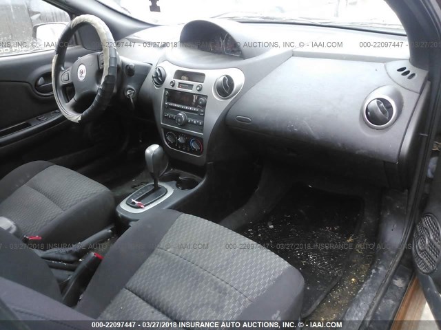 1G8AN15F66Z136110 - 2006 SATURN ION LEVEL 2 ORANGE photo 5