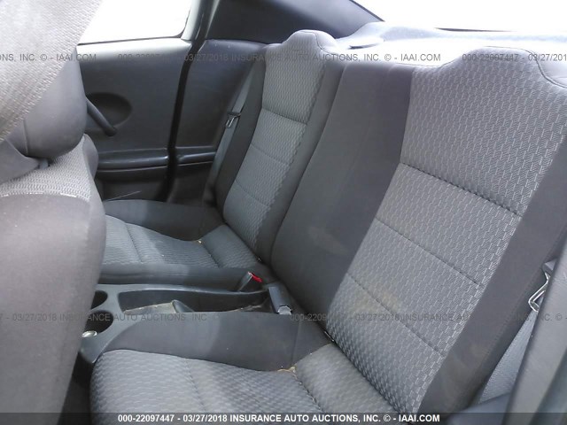 1G8AN15F66Z136110 - 2006 SATURN ION LEVEL 2 ORANGE photo 8