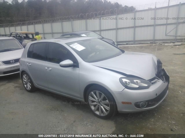 WVWDM7AJ8CW318200 - 2012 VOLKSWAGEN GOLF 银色 照片 1