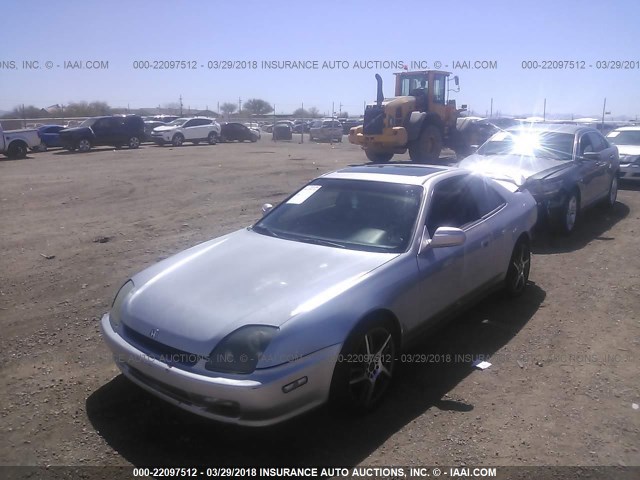 JHMBB6247WC011170 - 1998 HONDA PRELUDE SILVER photo 2