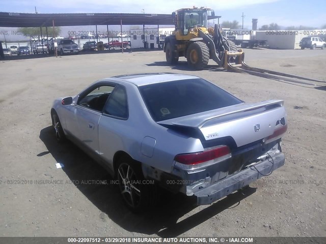 JHMBB6247WC011170 - 1998 HONDA PRELUDE SILVER photo 3