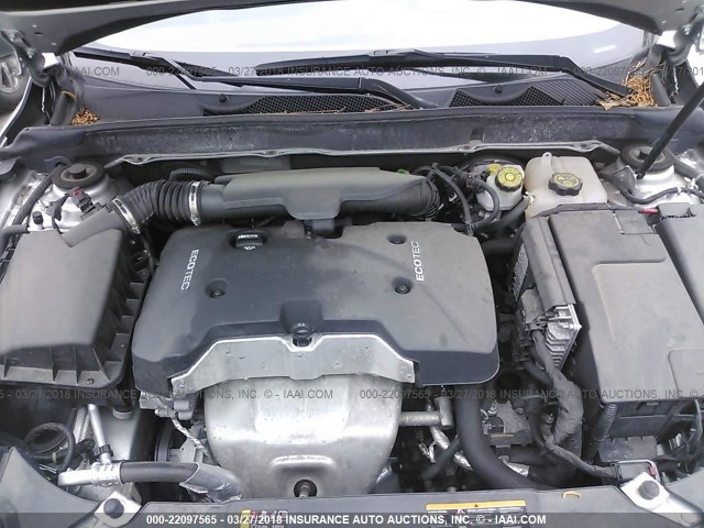 1G11B5SLXFU151439 - 2015 CHEVROLET MALIBU LS 银色 照片 10