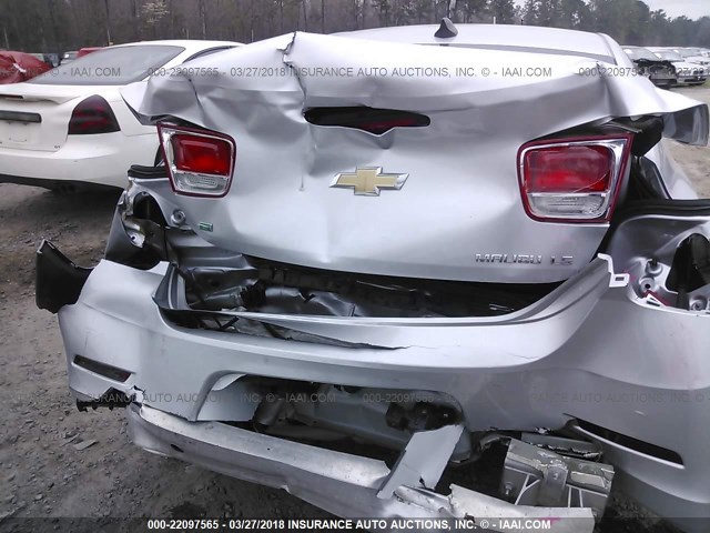 1G11B5SLXFU151439 - 2015 CHEVROLET MALIBU LS 银色 照片 6