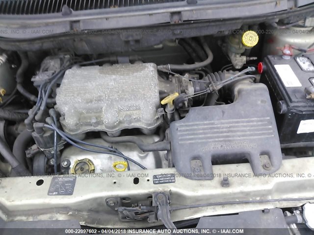 2B4GP2439XR289984 - 1999 DODGE GRAND CARAVAN  SILVER photo 10