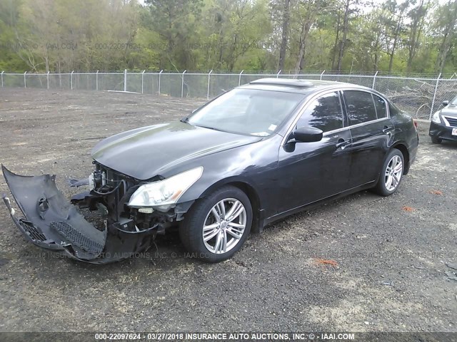 JN1CV6AP3CM930262 - 2012 INFINITI G37 SPORT BLACK photo 2