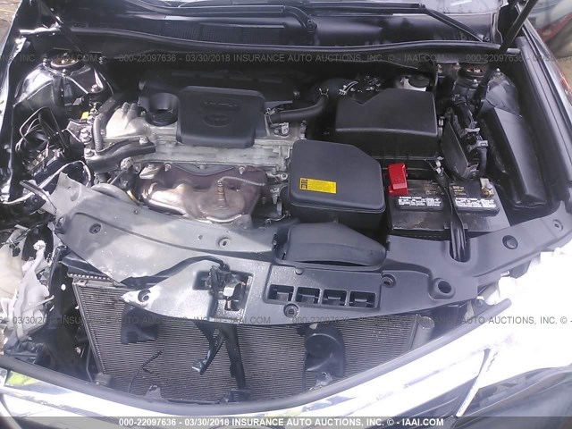 4T4BF1FK2ER347305 - 2014 TOYOTA CAMRY L/SE/LE/XLE 绿色 照片 10