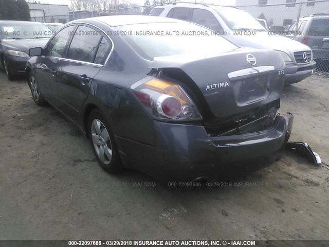 1N4AL21E28C224436 - 2008 NISSAN ALTIMA 2.5/2.5S GRAY photo 3