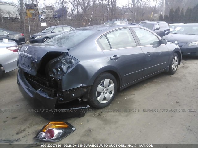 1N4AL21E28C224436 - 2008 NISSAN ALTIMA 2.5/2.5S GRAY photo 4