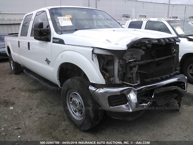 1FT7W2BTXCEC86768 - 2012 FORD F250 SUPER DUTY თეთრი ფოტო 1