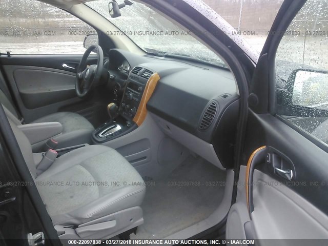 5GZCZ63427S823417 - 2007 SATURN VUE BLACK photo 5