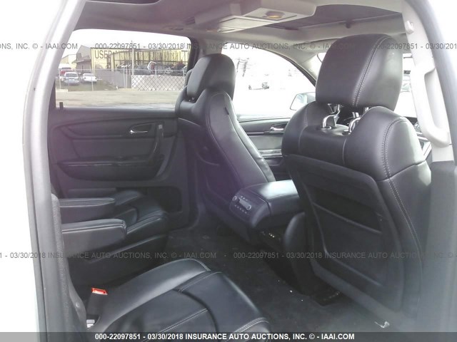 1GKKRRKDXDJ155288 - 2013 GMC ACADIA SLT-1 Weiß Foto 8