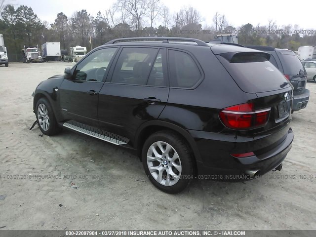 5UXZV4C51CL986955 - 2012 BMW X5 XDRIVE35I Qara foto 3