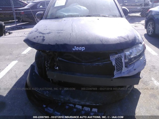 1C4NJCEA1ED643088 - 2014 JEEP COMPASS LATITUDE 黑色 照片 6