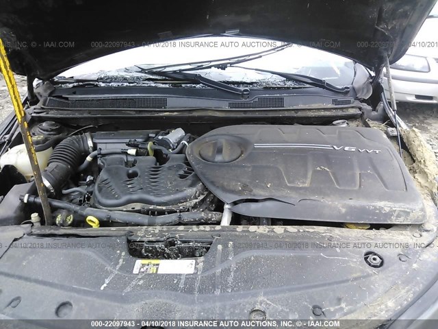 1C3CCCBG9FN516292 - 2015 CHRYSLER 200 S 黑色 照片 10