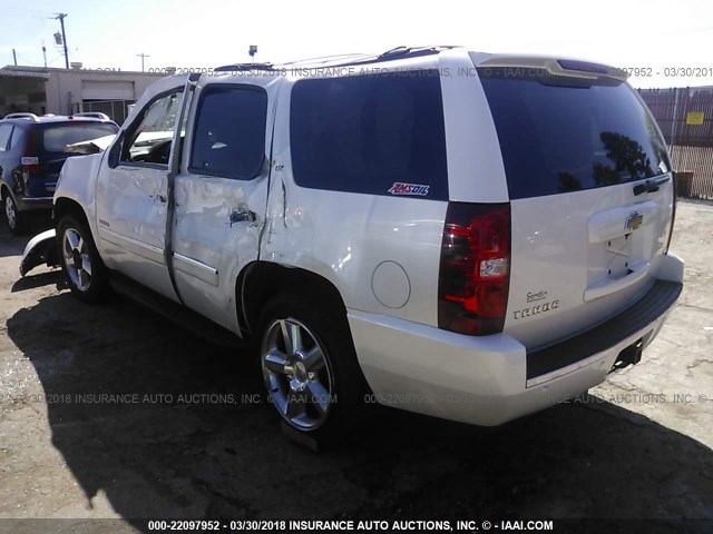 1GNSCCE09BR392220 - 2011 CHEVROLET TAHOE C1500 LTZ CREAM photo 3