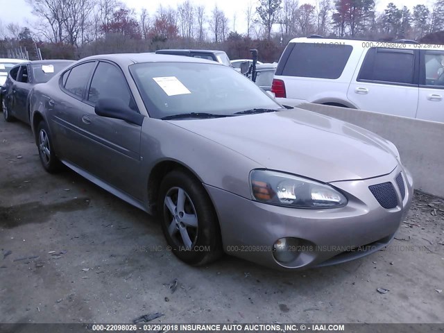 2G2WP552271204122 - 2007 PONTIAC GRAND PRIX Qızıl foto 1