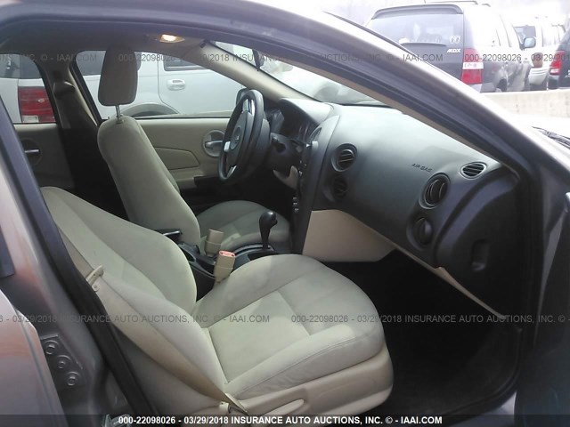 2G2WP552271204122 - 2007 PONTIAC GRAND PRIX Qızıl foto 5