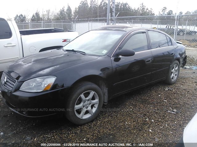 1N4AL11D75N486468 - 2005 NISSAN ALTIMA S/SL BLACK photo 2