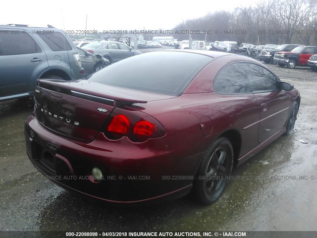 4B3AG42G73E087596 - 2003 DODGE STRATUS SE 栗色 照片 4