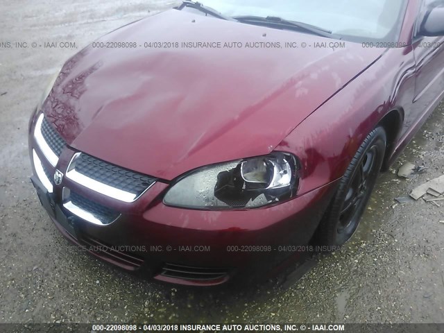 4B3AG42G73E087596 - 2003 DODGE STRATUS SE 栗色 照片 6