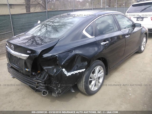 1N4AL3AP3EC180594 - 2014 NISSAN ALTIMA 2.5/S/SV/SL BLACK photo 4