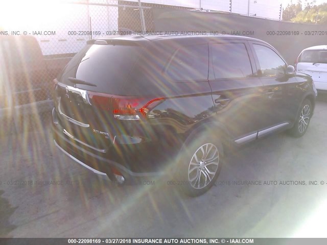 JA4AD3A39JJ001463 - 2018 MITSUBISHI OUTLANDER SE/SEL/LE BLACK photo 4