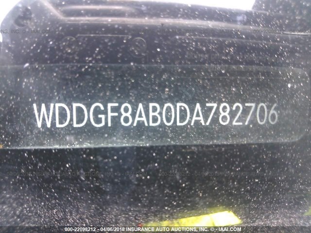 WDDGF8AB0DA782706 - 2013 MERCEDES-BENZ C 300 4MATIC BLACK photo 9