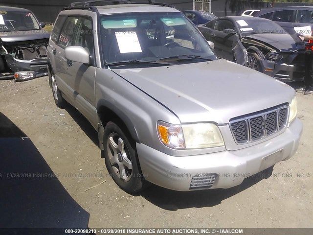 JF1SF65691H722826 - 2001 SUBARU FORESTER S 棕色 照片 1