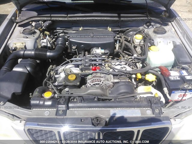 JF1SF65691H722826 - 2001 SUBARU FORESTER S 棕色 照片 10