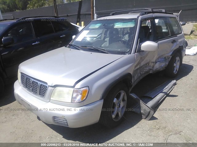 JF1SF65691H722826 - 2001 SUBARU FORESTER S 棕色 照片 2
