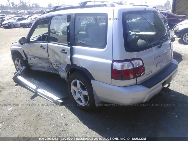 JF1SF65691H722826 - 2001 SUBARU FORESTER S 棕色 照片 3