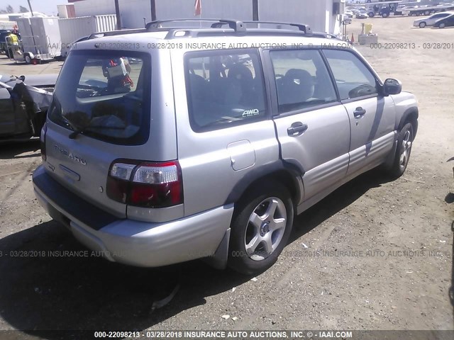JF1SF65691H722826 - 2001 SUBARU FORESTER S 棕色 照片 4