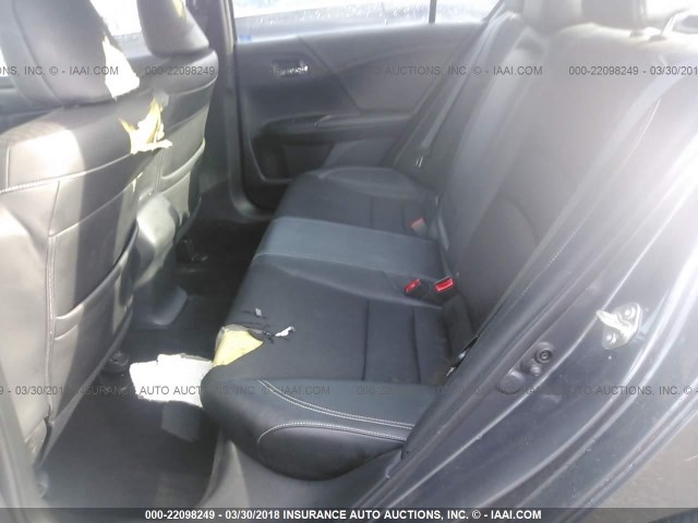 1HGCR2F58GA127330 - 2016 HONDA ACCORD SPORT ნაცრისფერი ფოტო 8