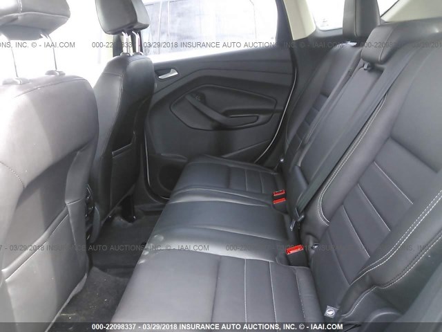 1FMCU0HXXDUA84552 - 2013 FORD ESCAPE SEL SILVER photo 8