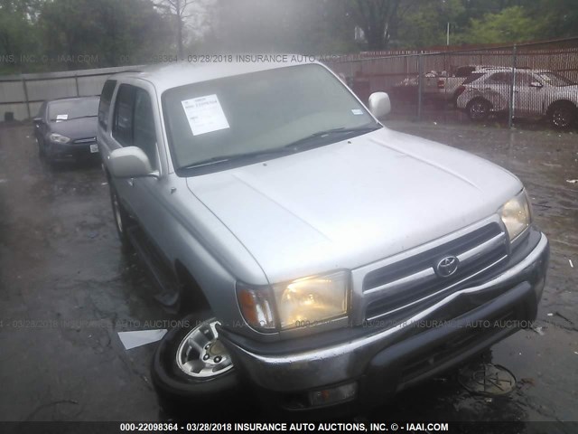 JT3GN86R8Y0174905 - 2000 TOYOTA 4RUNNER SR5 SILVER photo 1