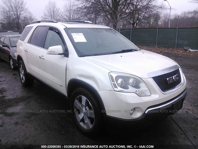 1GKEV23D69J103338 - 2009 GMC ACADIA SLT-1 Weiß Foto 1