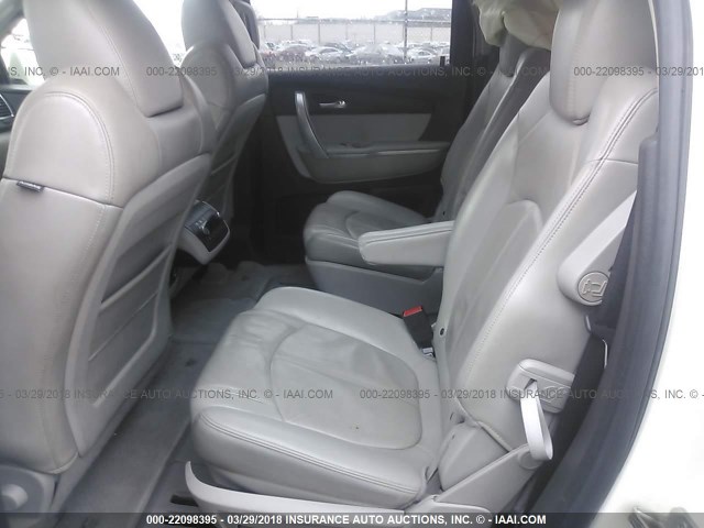 1GKEV23D69J103338 - 2009 GMC ACADIA SLT-1 Weiß Foto 8