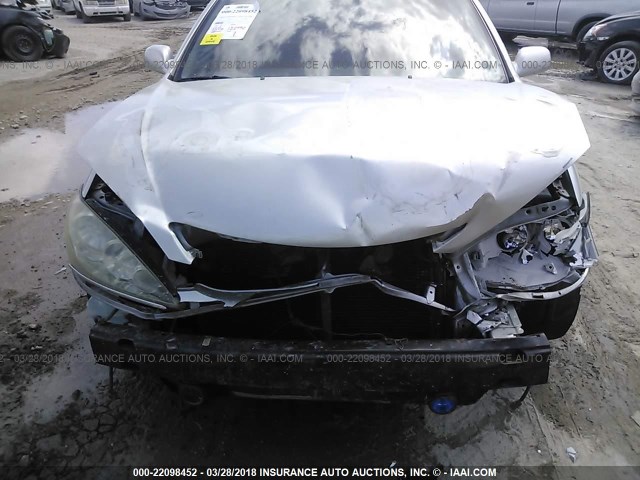 4T1BE30K05U618380 - 2005 TOYOTA CAMRY LE/XLE/SE SILVER photo 6