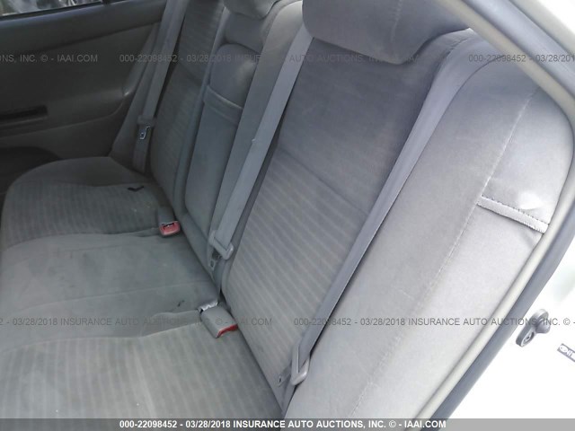 4T1BE30K05U618380 - 2005 TOYOTA CAMRY LE/XLE/SE SILVER photo 8