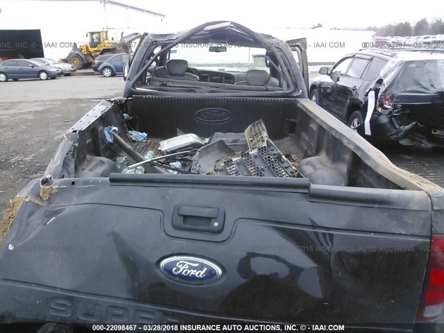 1FTSX21Y97EB34667 - 2007 FORD F250 SUPER DUTY BLACK photo 8