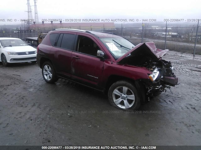 1J4NF1FB5BD194050 - 2011 JEEP COMPASS SPORT RED photo 1