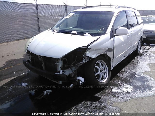 5TDZA22CX4S047014 - 2004 TOYOTA SIENNA XLE/XLE LIMITED WHITE photo 6