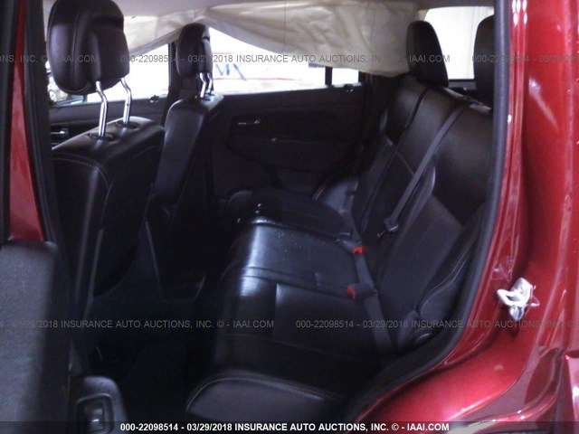 1C4PJMAK4CW199882 - 2012 JEEP LIBERTY SPORT 红色 照片 8