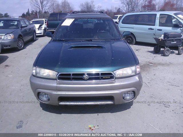 4S3BG6857X7633314 - 1999 SUBARU LEGACY OUTBACK/SSV/LIMITED/30TH GREEN photo 6