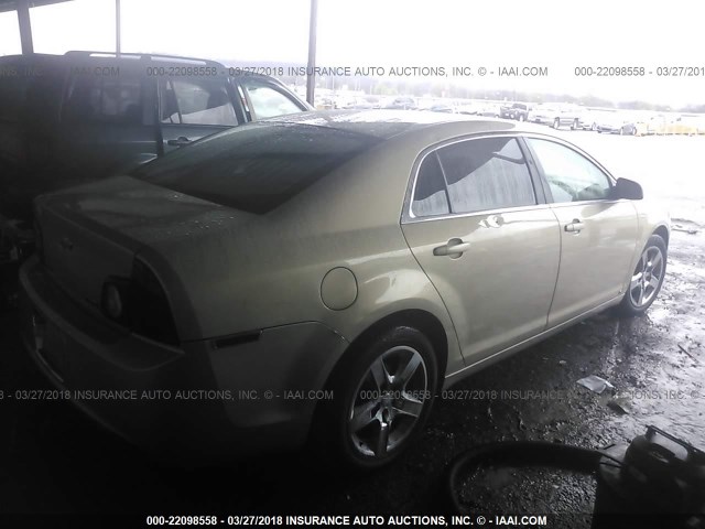 1G1ZA5E08AF105483 - 2010 CHEVROLET MALIBU LS თაფლისფერი ფოტო 4